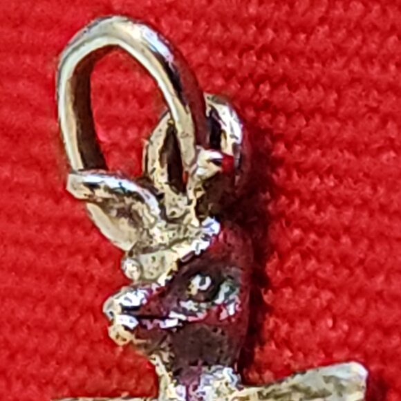 Vintage Sterling Silver - VANCOUVER BC Eagle Totem Pole Bracelet Charm Pendant - Picture 4 of 8